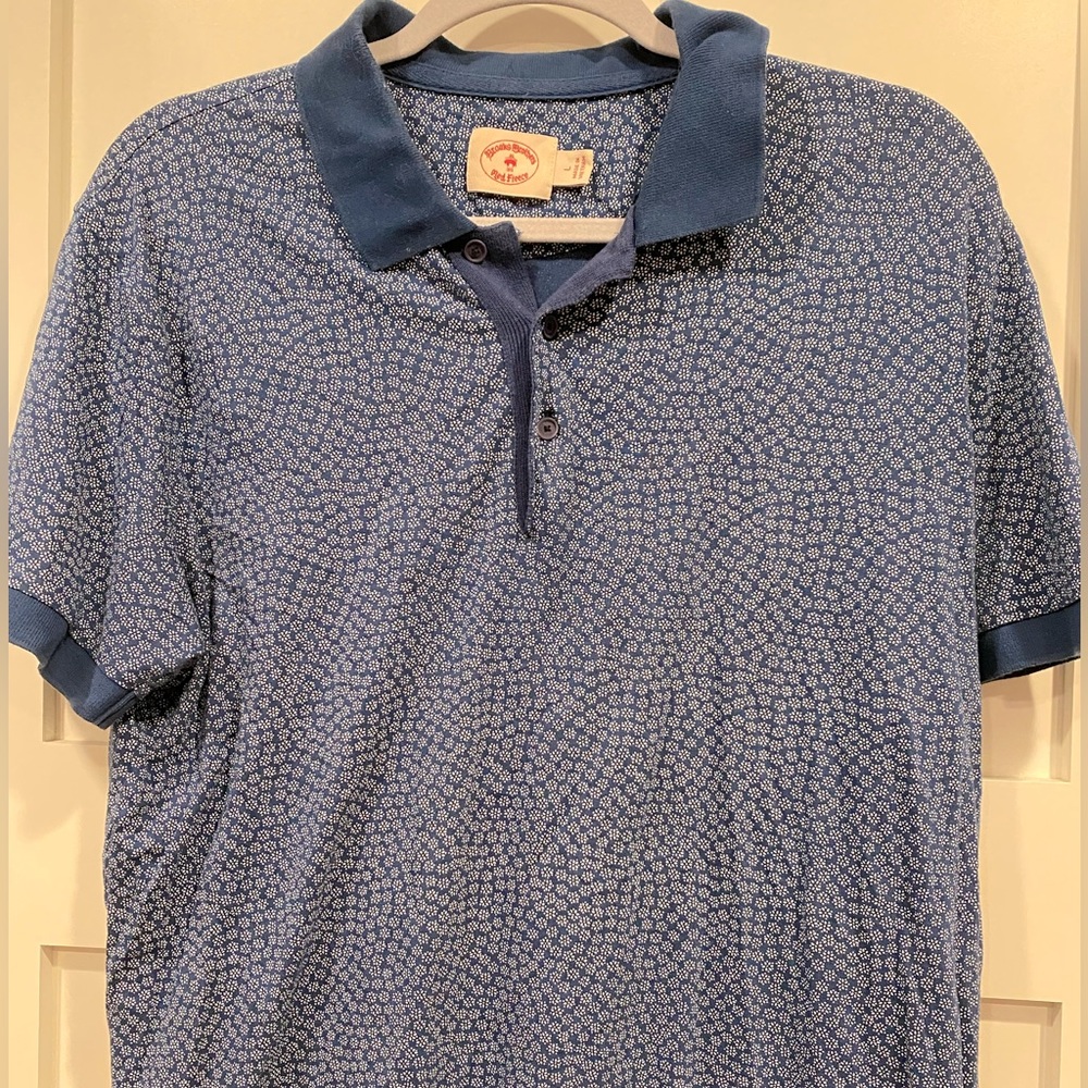 Men’s Brooks Brothers Red Fleece casual short sleeve polo. Size Large.